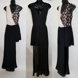 Sheer Maxi Overlay Romper